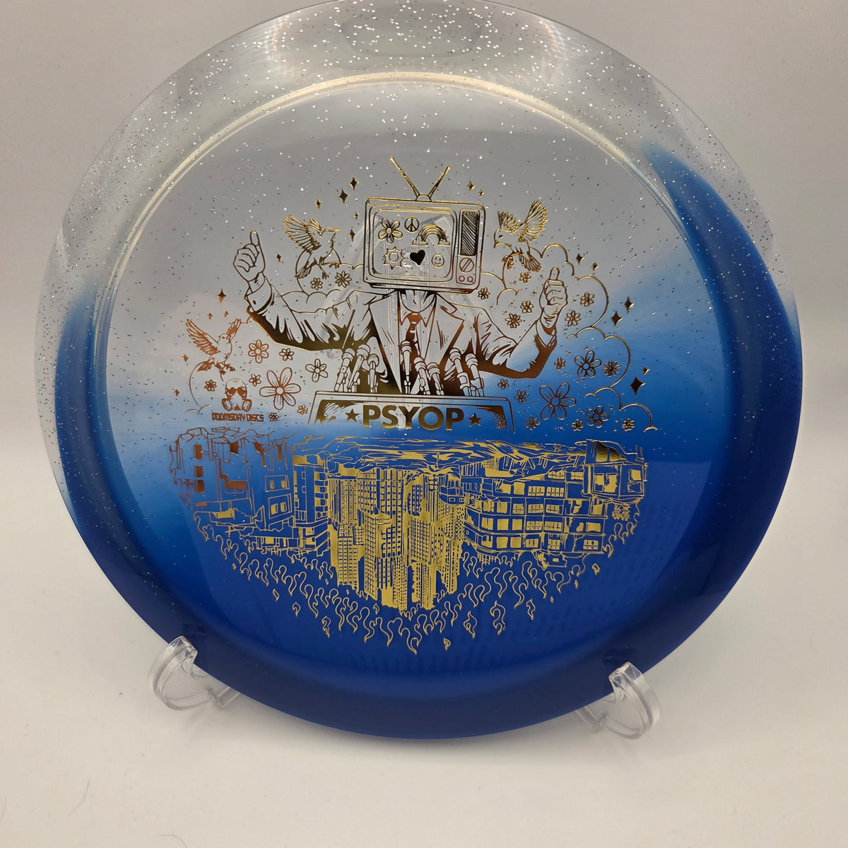 Psyop-Retina-Blue/Clear-175